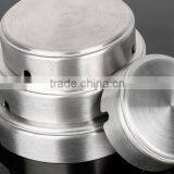 Wholesale Sliver Stainless Steel Metal Auto Ashtray thumbnail-6