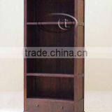 LIBRARY LAURENT FULL WOOD 2 DRAWERS CABINET thumbnail-1