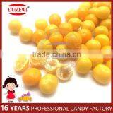 Bright Yellow Center Filled Fruit Chewy Soft Candy thumbnail-1
