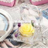 Fresh Flower Preserved Rose Head Ring Box thumbnail-4