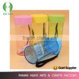 High Quality Fashion Design Colorful Plastic Water Bottle thumbnail-2