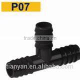 TY High Quality PP Compression Fittings TUBE TEE Eco-friendly Cheap Price Full Size Factory Price List Discount thumbnail-2