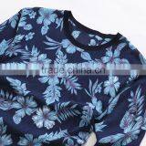 Men's Round Neck Printed Knitting Pullover Sweater thumbnail-3