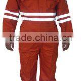 Customized Reflective Tape Safety Overall Workwear Coverall thumbnail-1