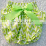 Fancy Ruffle Newborn Baby Girls Satin Panties Ruffles Bloomers thumbnail-4