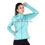 Wholesale Women and Ladies Fitness Breathable Yoga Wear Outer Sports Jackets thumbnail-2