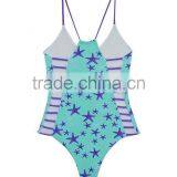 Ladies Sea Star Print One-piece Swimwear thumbnail-4