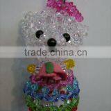 Fashion Crystal Bear Charm Accessories, Lovely Charm Accessories for Mobile Phone, Cell Phone, Kids Costume thumbnail-1