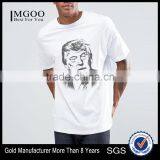 2017 Wholesale Cotton Silk Screen Printing Tshirts American Apparel Streetwear Private Label Custom Trump Photo Tees thumbnail-1