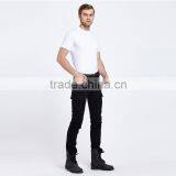2016 Hot Brand Men's Fashion Men's Jeans Brand Cyclists Hole Zipper Jeans Personality Male Personality Beggar Pants thumbnail-5