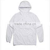 Custom Zip-up Hooded Windbreaker Adjustable Drawcord Pullover Windbreaker thumbnail-3