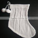 Warmer Decoration Christmas Home Knitted Sock Ugly Funny Christmas Sock thumbnail-3