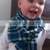 Smart Baby Boy Wear Winter Warmly Cotton Gingham Kids Scarf thumbnail-4