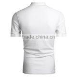 T Shirt Printing Custom Design Embroidery Mens Microfiber Polo Shirt thumbnail-4