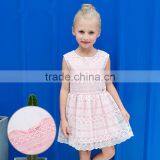 S17616A 2017 Kids Frocks Designs Little Girls Lace Summer Dresses thumbnail-2