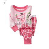 S32648W New Children Pajamas Kids Sleepwear Baby Nightwear Printed 100% Cotton Pajamas thumbnail-1