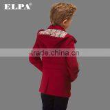 Boys High Quality Colorful Handsome Wool Coat thumbnail-2