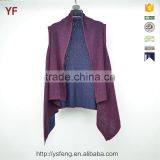 Fashion Cotton Poncho Women Knit Sweater Wholesale thumbnail-1
