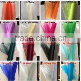 29CMX25M ROLL OF CRYSTAL ORGANZA SOFT SHEER FABRIC WEDDING PARTY TABLE RUNNER CHAIR SASH BOWS thumbnail-1