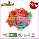 Charmkey Metallic Yarn Blended Yarn Mixed Color Dyed Fancy Fluffy Eyelash Yarn thumbnail-4