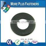 Made in Taiwan Black Oxide Stainless Steel Zinc Thin Flat Washer thumbnail-2