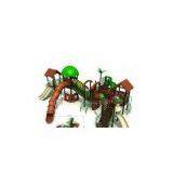 LLDPE Plastic Steel Anti-static Kids Outdoor Playground Equipment thumbnail-1