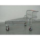 RH-LH Warehouse cargo flat metal logistic trolley