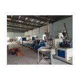 PVC Buckle Plate / Plastic Sheet Extrusion Machine With Conical Twin Screw
