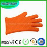 Lifetime Warranty Insulated Waterproof Wrist Protection Silicone BBQ Grilling Gloves thumbnail-2