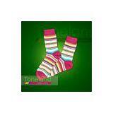Women Multi-Striped Normal Socks