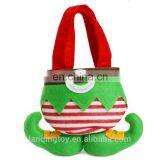 Fancy Decorative Felt Made Christmas Candy Bag In Colorful thumbnail-2