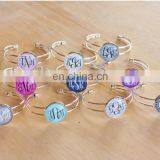 Customize Your Charm Bangle Monogram Charm Bangles & Dangles thumbnail-3
