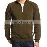 2017 New High Quality 100% Cotton Stand Collar Fashion Casual Men's Fleece Jacket thumbnail-1