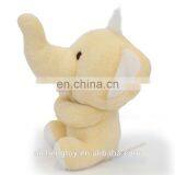 hottest sale lovely plush beige elephant toy pillow for kids and girls