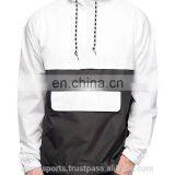 Wind Breaker Jacket - New Design Two Toned Wind Breaker Jacket With Hoodie thumbnail-1