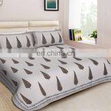 Cheap Wholesale Custom Luxury design low price jaipuri handmade bedsheets with pillow cover