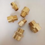 brass female x male nipple F1/2xM1/8 , BSP ,BSPT,NPT,G,ZG thread adaptor