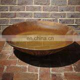 80cm CORTEN Steel Water Bowl Decorative Garden Fountain thumbnail-2
