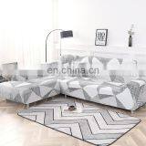 L Shape Corner Armchair Sectional Slipcover Sofa Covers Stretch Furniture Covers Elastic Sofa Covers thumbnail-1
