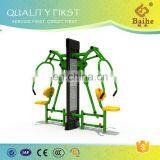 Baihe Amusement Park Steel Outdoor Fitness Equipment 2-person Arm Extension Apparatus thumbnail-4
