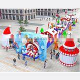 Beautiful Christmas Theme Inflatable Christmas Hat Kiosk For Festival Events thumbnail-2