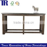 Zinc Top Dining Table,Dining Table with RecyclePine Legs ,Antique Dining Table
