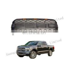 f150 2020 2021 front grill with grille light led car grills front bumper