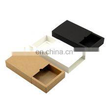 Kraft Paper Gift Box Custom Printed Drawer Slide Style Tea Bags Packaging Boxes