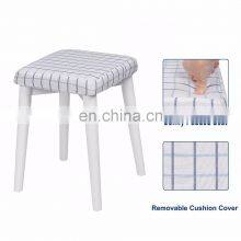 Modern Design Cheap White Simple Wooden Makeup Mirrored Dressing Table With Mirror And Drawers thumbnail-5