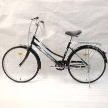 24/12inch Steel Single Speed Lady Bike City Bike Black thumbnail-2