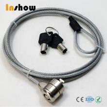 Inshow Plastic Coating Anti-theft Laptop Steel Cable Lock thumbnail-3