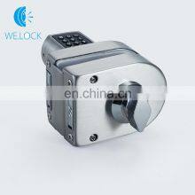 Smart Digit Lock, Password & Rfid Card Open in Keyless for Frameless Glass Door Lock Office or Home thumbnail-4