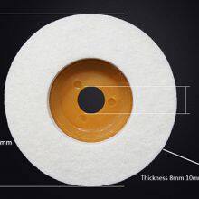 Wool Flap Wheel And Wool Flap Discs For Polishing Stainless Steel thumbnail-2