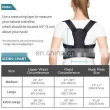 Neoprene Adjustable Back Support Brace Belt Shoulder Posture Corrector Back Shoulder Brace thumbnail-3